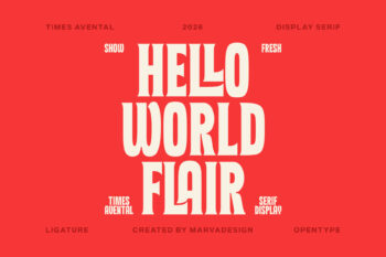 Display Serif Typeface