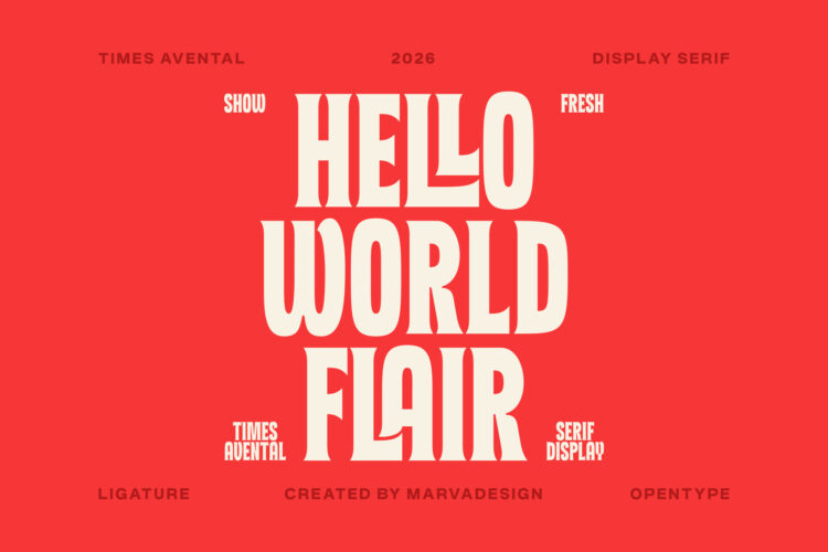 Display Serif Typeface
