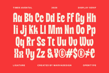 Display Serif Typeface