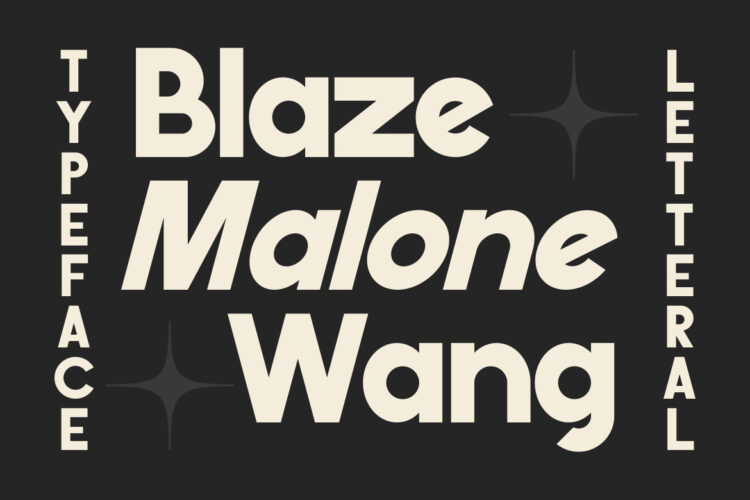 Modern Sans Serif Typeface